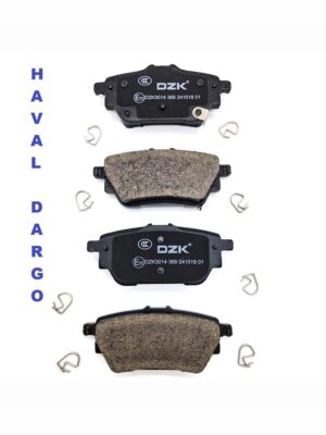HAVAL DARGO/H7/F7(2024-). Задние КЕРАМИЧЕСКИЕ тормозные колодки 3502109BGW01A/3502104BGW01A - Миниатюра 1